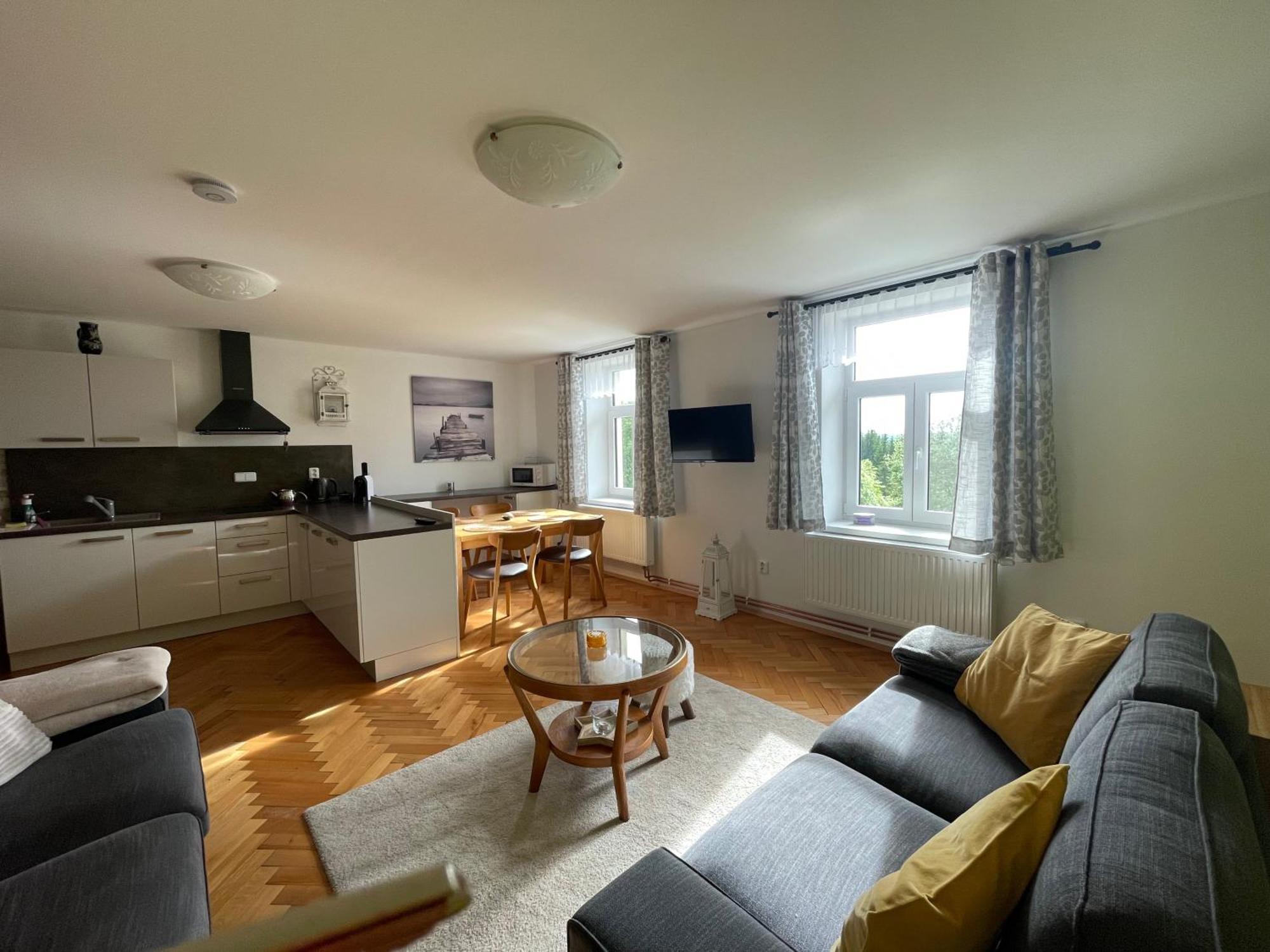 Apartmany Hajovna Lipno Loučovice Dış mekan fotoğraf